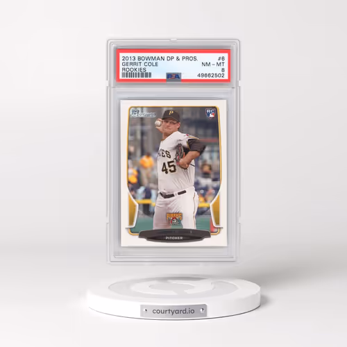 2013 Bowman Draft Picks & Prospects Rookies #6 Gerrit Cole (PSA 8 NM-MT)