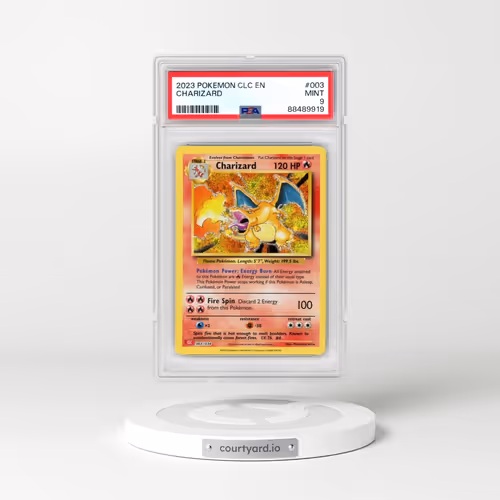 2023 Pokémon Clc-Trading Card Game Classic Charizard & HO-Oh EX Deck #003 Charizard (PSA 9 MINT)