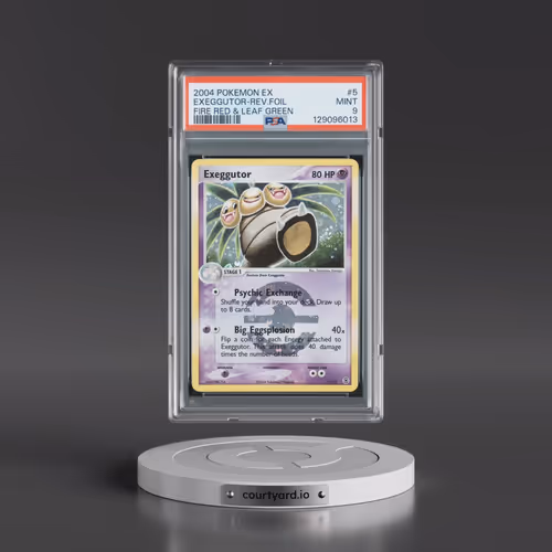 2004 Pokémon EX Fire Red & Leaf Green #5 Exeggutor - Reverse Foil (PSA 9 MINT)