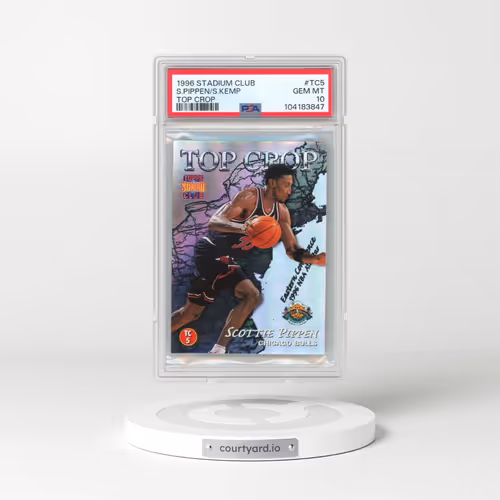 1996 Stadium Club Top Crop #TC5 Scottie Pippen/Shawn Kemp (PSA 10 GEM MINT)