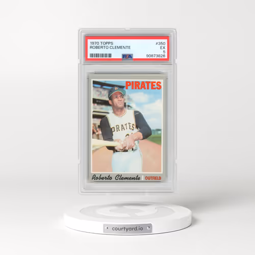 1970 Topps #350 Roberto Clemente (PSA 5 EX)