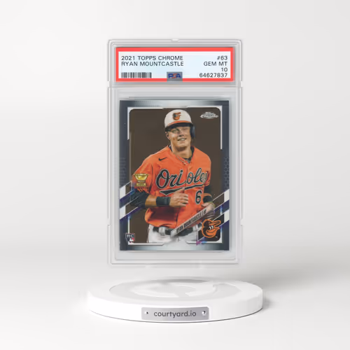 2021 Topps Chrome #63 Ryan Mountcastle