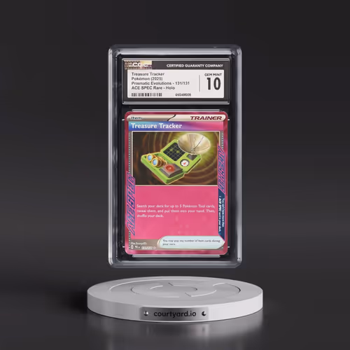 2024 Prismatic Evolutions - PRE EN #131/131 Treasure Tracker - ACE SPEC Rare Holo (CGC 10 GEM MINT)
