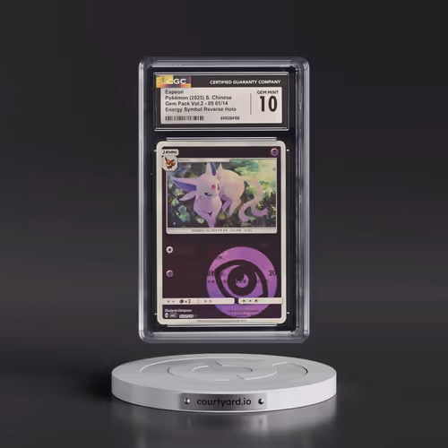 2025 Gem Pack Volume 2 - CBB2C - Simplified #05 01/14 Espeon - Reverse Holo Energy Symbol (CGC 10 GE