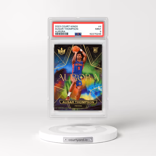 2023 Panini Court Kings Aurora #4 Ausar Thompson (PSA 9 MINT)