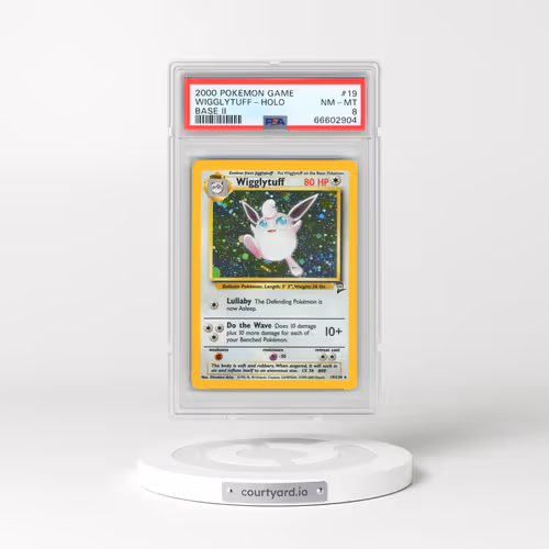 2000 Pokémon Game Base II #19 Wigglytuff - Holo (PSA 8 NM-MT)