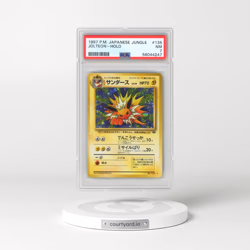 1997 Pokémon Jungle #135 Jolteon - Holo (PSA 7 NM)