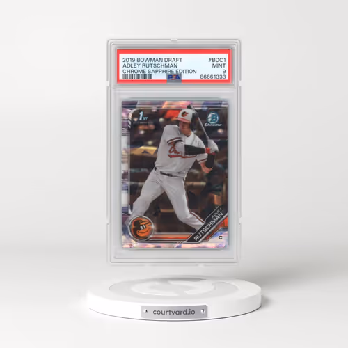 2019 Bowman Draft Chrome Sapphire Edition #BDC1 Adley Rutschman (PSA 9 MINT)