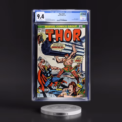 Thor #221 CGC 9.4 White Pages (Marvel Comics, 3/74) - Universal