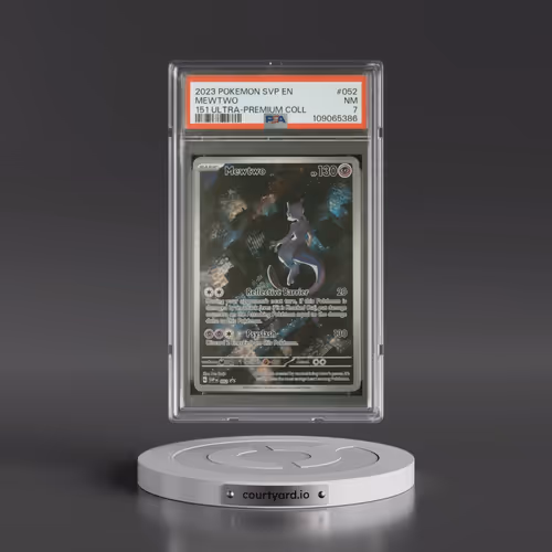 2023 Pokémon Svp EN-SV Black Star Promo #052 Mewtwo - 151 Ultra-Premium Collection (PSA 7 NM)