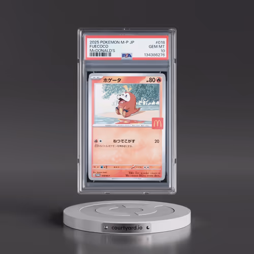2025 Pokémon M-P Promo #018 Fuecoco - McDonald's (PSA 10 GEM MINT)