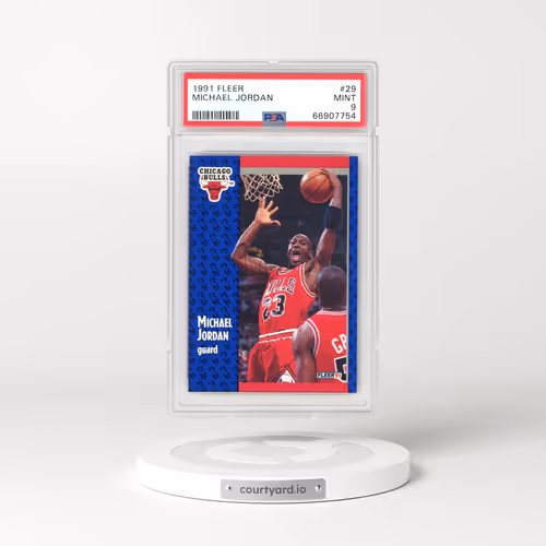 1991 Fleer #29 Michael Jordan (PSA 9 MINT)