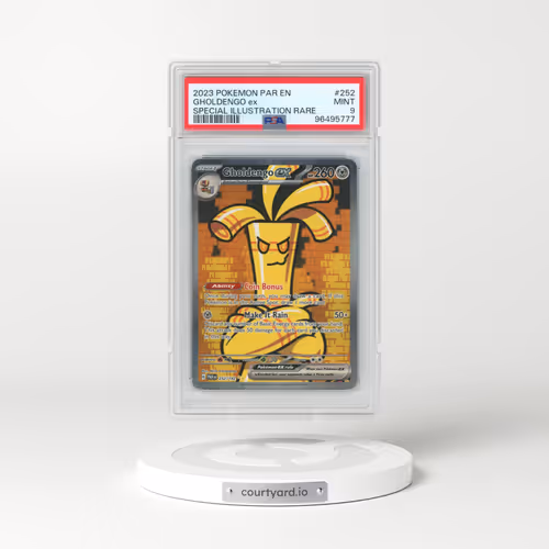 2023 Pokémon Par EN-Paradox Rift #252 Gholdengo EX - Holo Special Illustration Rare (PSA 9 MINT)