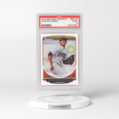 2013 Bowman Prospect #BP100 Carlos Correa (PSA 9 MINT)