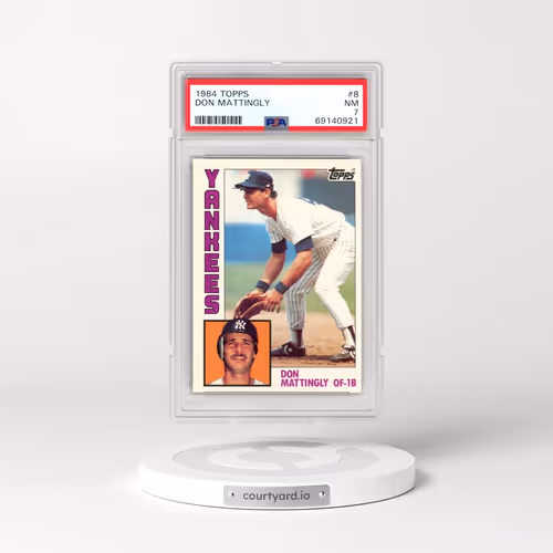 1984 Topps #8 Don Mattingly (PSA 7 NM)