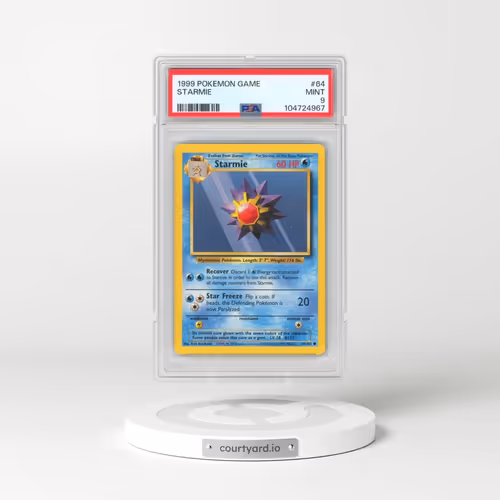 1999 Pokémon Game #64 Starmie (PSA 9 MINT)