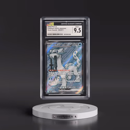 2023 Snow Hazard #085/071 Chien-Pao ex - Super Rare Holo (CGC 9.5 MINT+)