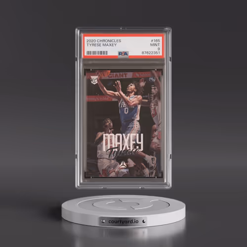2020 Panini Chronicles #165 Tyrese Maxey (PSA 9 MINT)