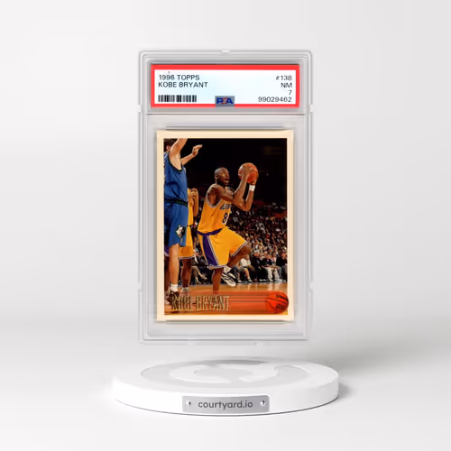 1996 Topps #138 Kobe Bryant (PSA 7 NM)
