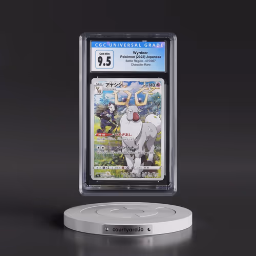 2022 Pokémon Sword & Shield Battle Region #070 Wyrdeer - Full Art (CGC 10 GEM MINT)