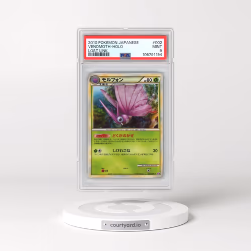 2010 Pokémon Lost Link #002 Venomoth - Holo (PSA 9 MINT)