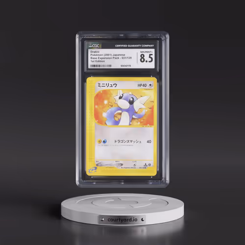 2001 Base Expansion Pack #031/128 Dratini - 1st Edition (CGC 8.5 NM-MT+)