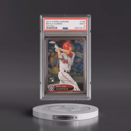 2012 Topps Chrome #196 Bryce Harper (PSA 9 MINT)