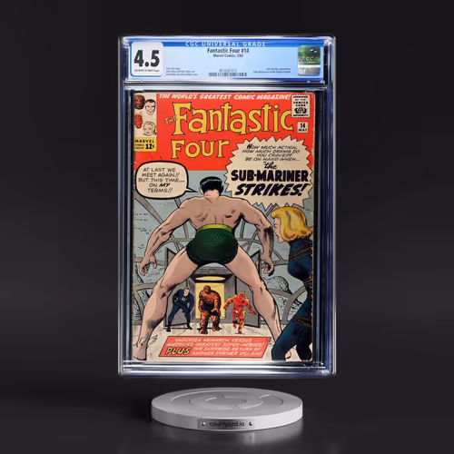 Fantastic Four #14 CGC 4.5 Off-white to White Pages (Marvel Comics, 5/63) - Universal