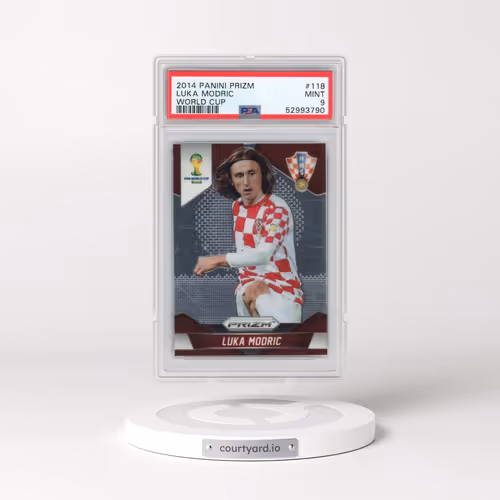 2014 Panini Prizm World Cup #118 Luka Modric (PSA 9 MINT)
