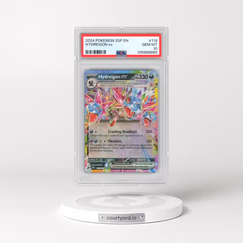 2024 Pokémon Ssp EN-Surging Sparks #119 Hydreigon EX - Holo (PSA 10 GEM MINT)