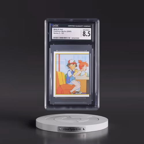 2000 Series 2 #191 Misty & Ash (CGC 8.5 NM-MT+)