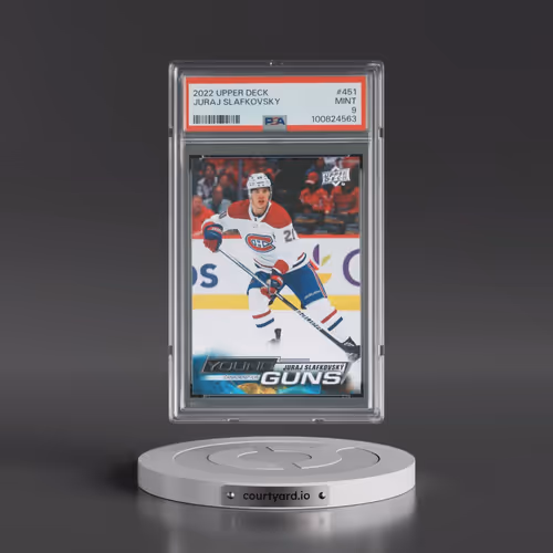 2022 Upper Deck #451 Juraj Slafkovsky (PSA 9 MINT)