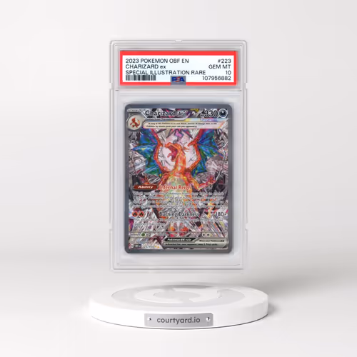 2023 Pokémon Obf EN-Obsidian Flames #223 Charizard EX - Holo Special Illustration Rare (PSA 10 GEM M