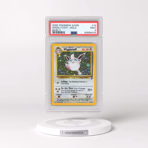 2000 Pokémon Game Base II #19 Wigglytuff - Holo (PSA 9 MINT)