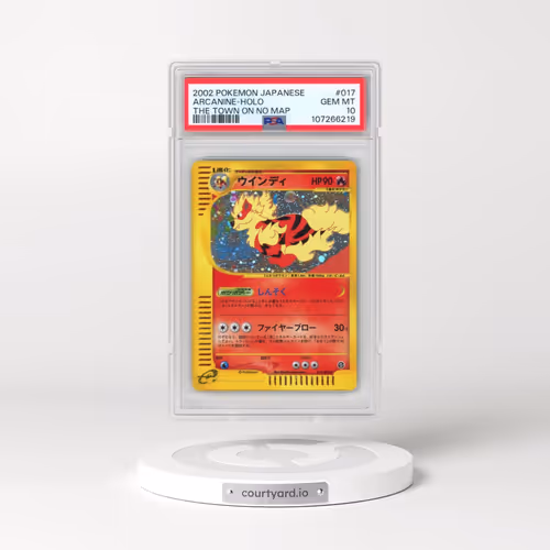 2002 Pokémon the Town on No Map #017 Arcanine - Holo (PSA 10 GEM MINT)