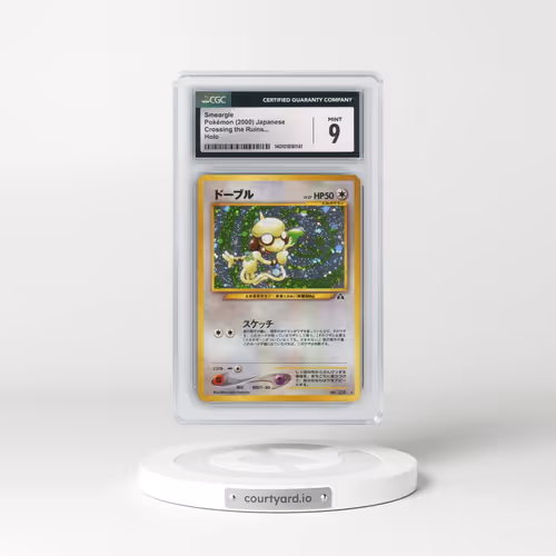 2000 Crossing the Ruins... Smeargle - Holo (CGC 9 MINT)