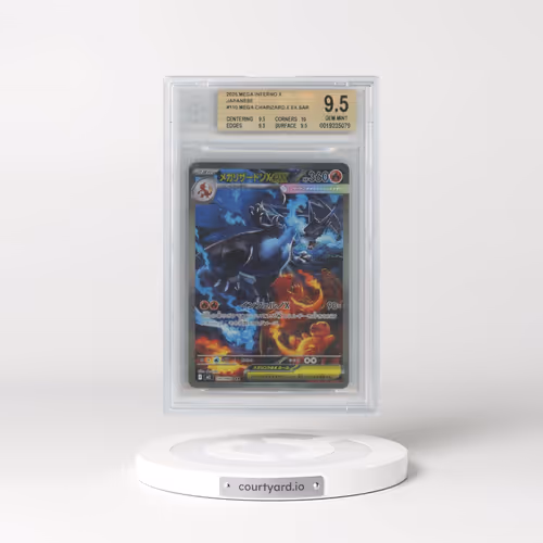 2025 Pokémon M2-Inferno X #110 Mega Charizard X EX - Holo Special Art Rare (BGS 9.5 GEM MINT)