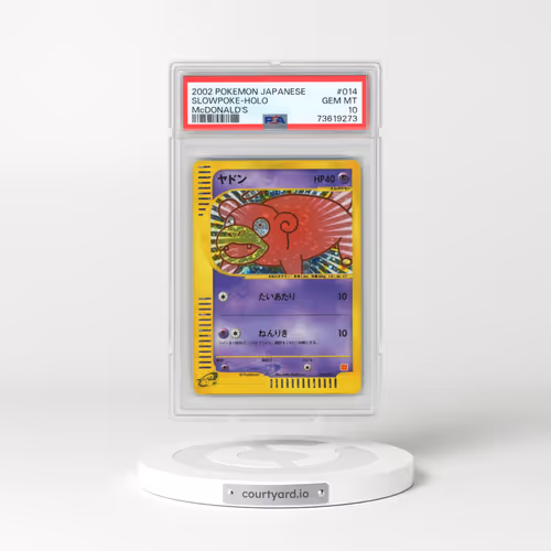 2002 Pokémon McDonald's #014 Slowpoke - Holo (PSA 10 GEM MINT)