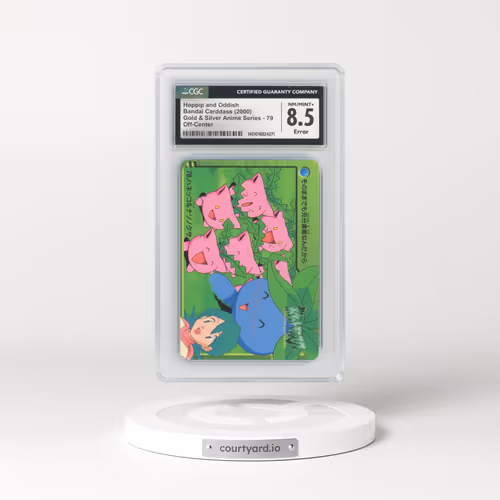 2000 Gold and Silver Anime Series #79 Hoppip and Oddish - Part 2 (CGC 8.5 NM-MT+)
