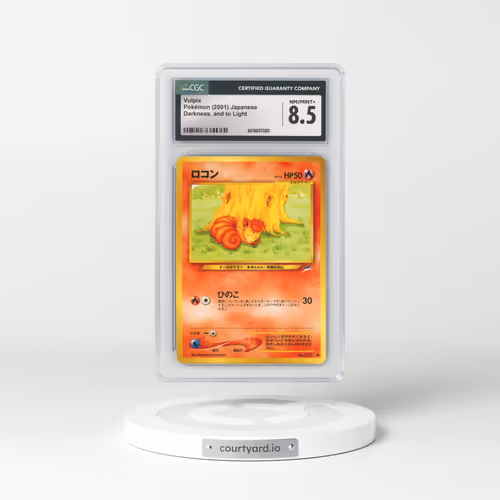 2001 Darkness, and to Light Vulpix (CGC 8.5 NM-MT+)