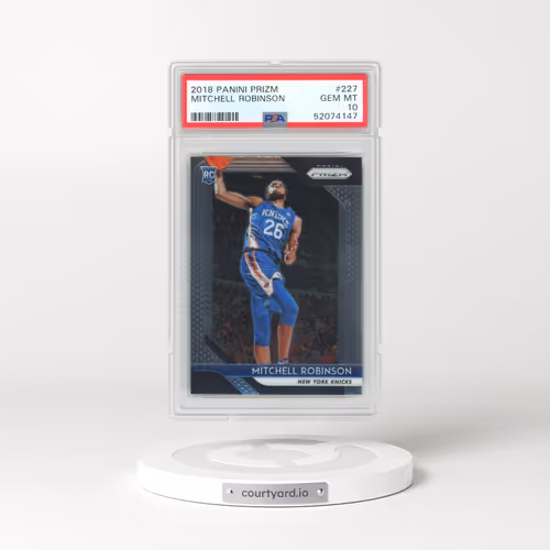 2018 Panini Prizm #227 Mitchell Robinson (PSA 10 GEM MINT)