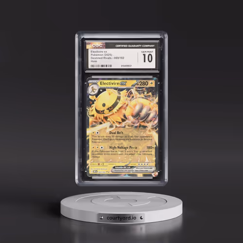 2025 Destined Rivals - DRI EN #069/182 Electivire ex - Holo (CGC 10 GEM MINT)