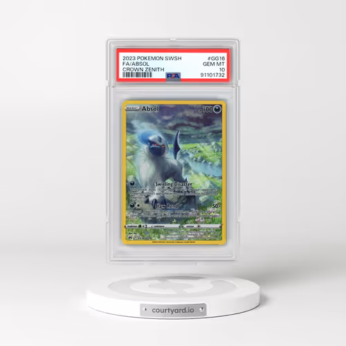 2023 Pokémon Sword and Shield Crown Zenith #GG16 Absol - Full Art (PSA 10 GEM MINT)