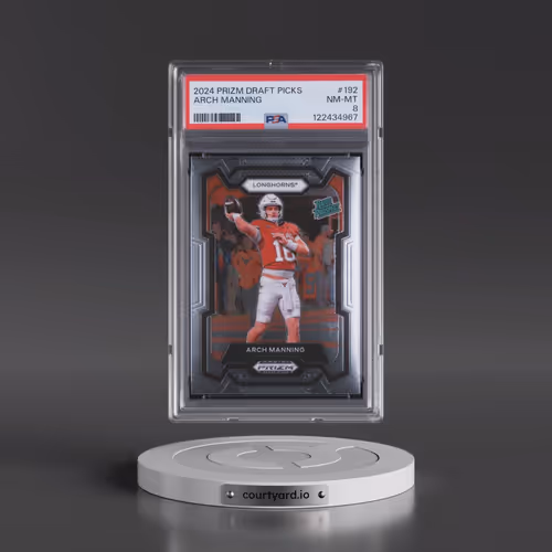 2024 Panini Prizm Draft Picks #192 Arch Manning (PSA 8 NM-MT)