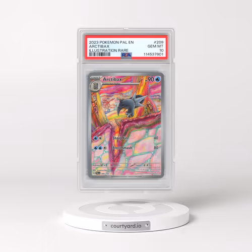 2023 Pokémon Pal EN-Paldea Evolved #209 Arctibax - Illustration Rare (PSA 10 GEM MINT)
