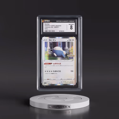 2022 Pokémon GO #056/071 Snorlax - Holo (CGC 8 NM-MT)