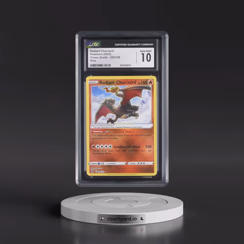 2023 Crown Zenith #020/159 Radiant Charizard - Holo (CGC 10 GEM MINT)
