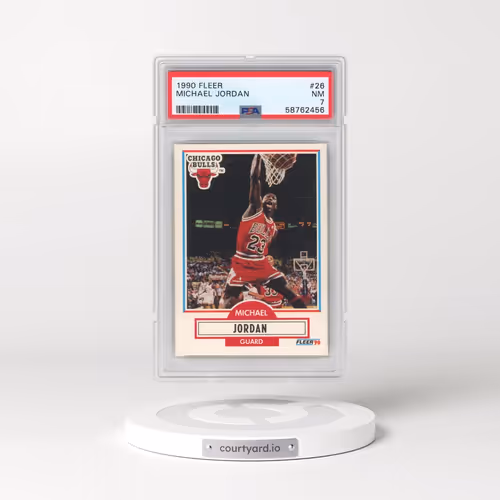 1990 Fleer #26 Michael Jordan (PSA 7 NM)