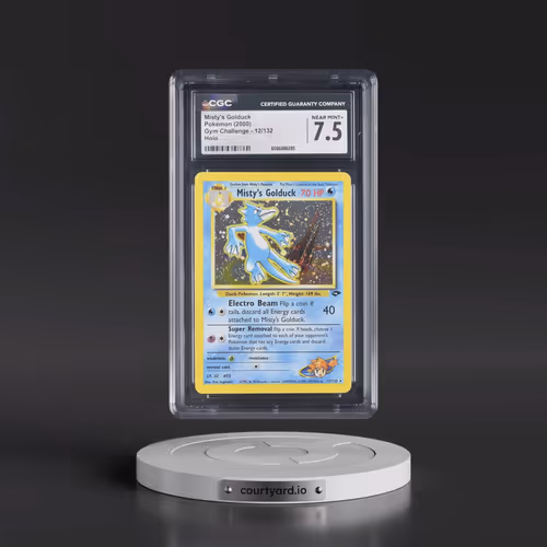 2000 Gym Challenge #12/132 Misty's Golduck - Holo (CGC 7.5 NM+)
