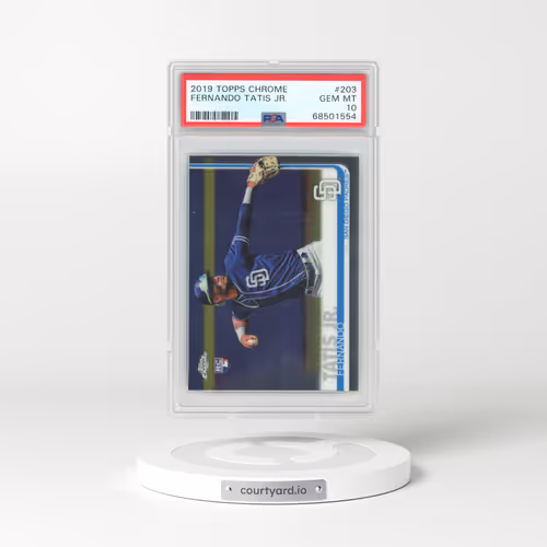 2019 Topps Chrome #203 Fernando Tatis Jr. (PSA 10 GEM MINT)